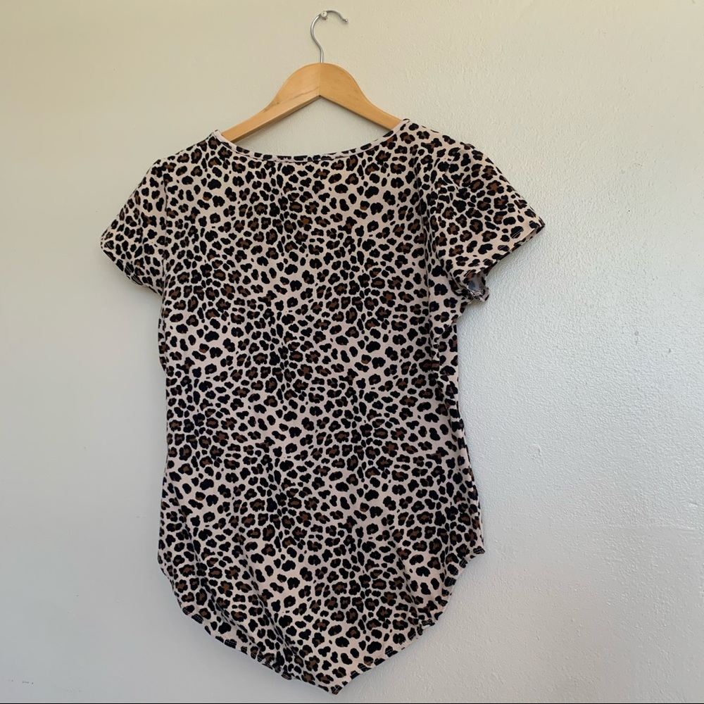 Arizona Jean Co Leopard Animal Print Bodysuit XL - Picture 5 of 7